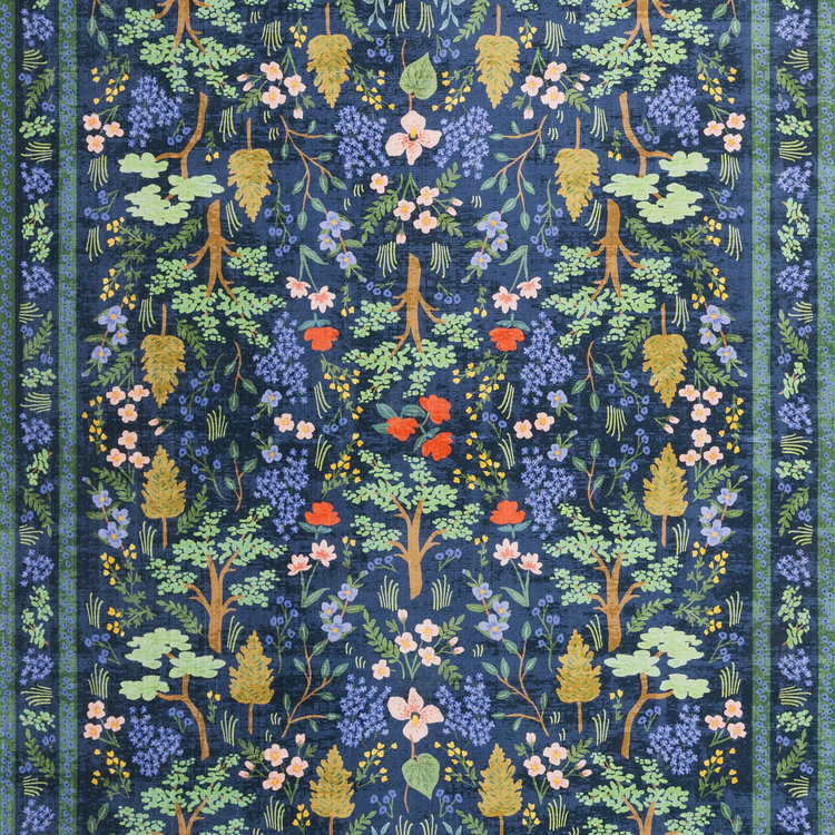 Rifle Paper Co. x Loloi, Jardin Wildwood Garden Rug | Zola