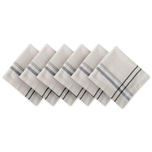 Mable Black Cotten Napkin Set of 6
