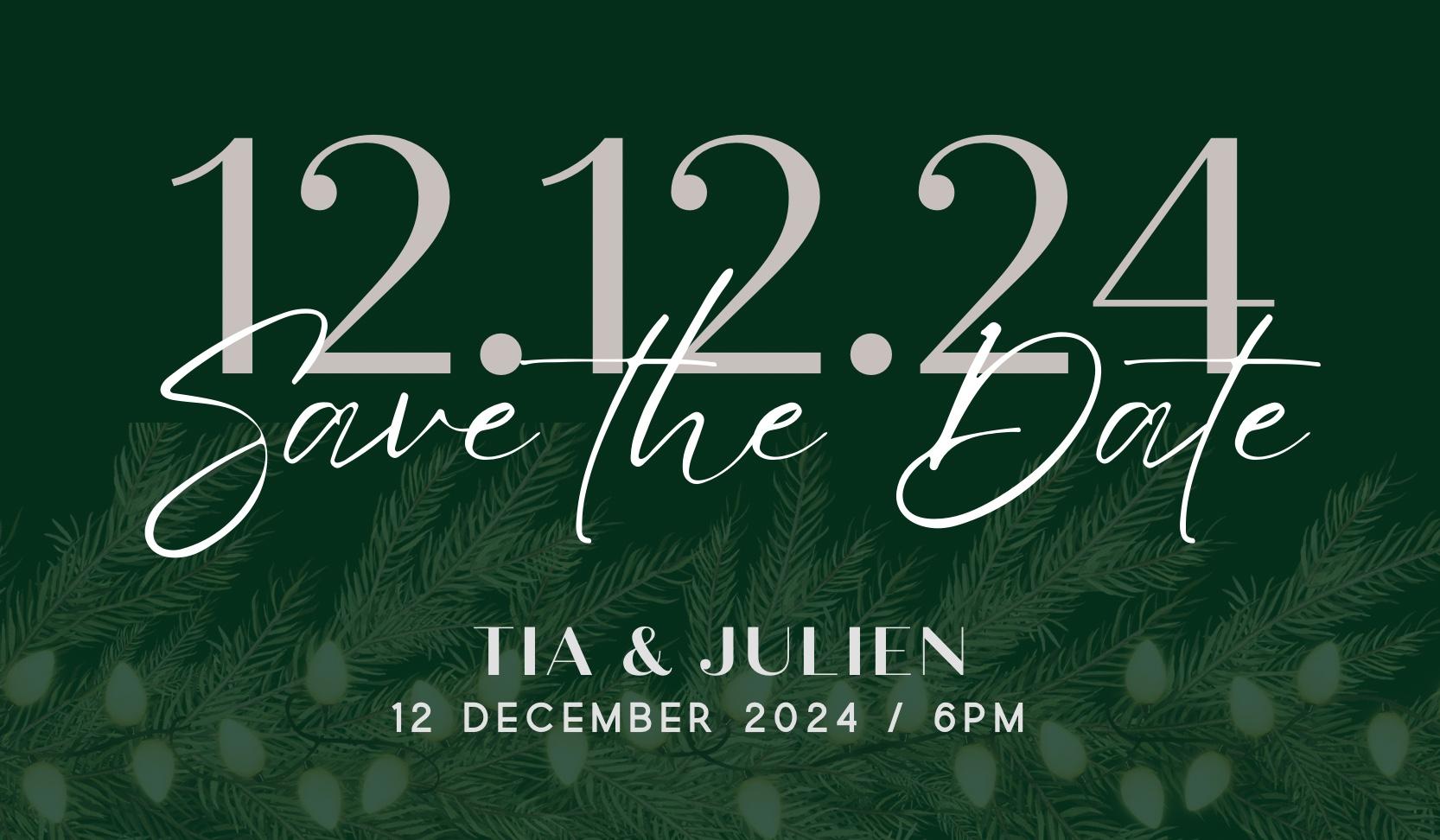 The Wedding Website of Tia Calhoun and Julien Dooley