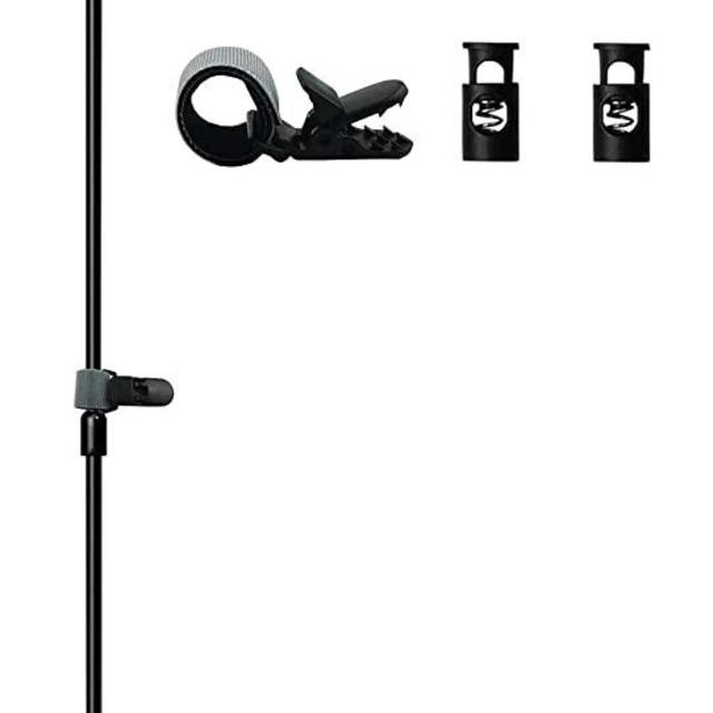 Garden Flag Stand-Holder-Pole with Garden Flag Stopper and Anti-Wind Clip for House Flags,Decorative Flags,Yard Flags,Seasonal Flags