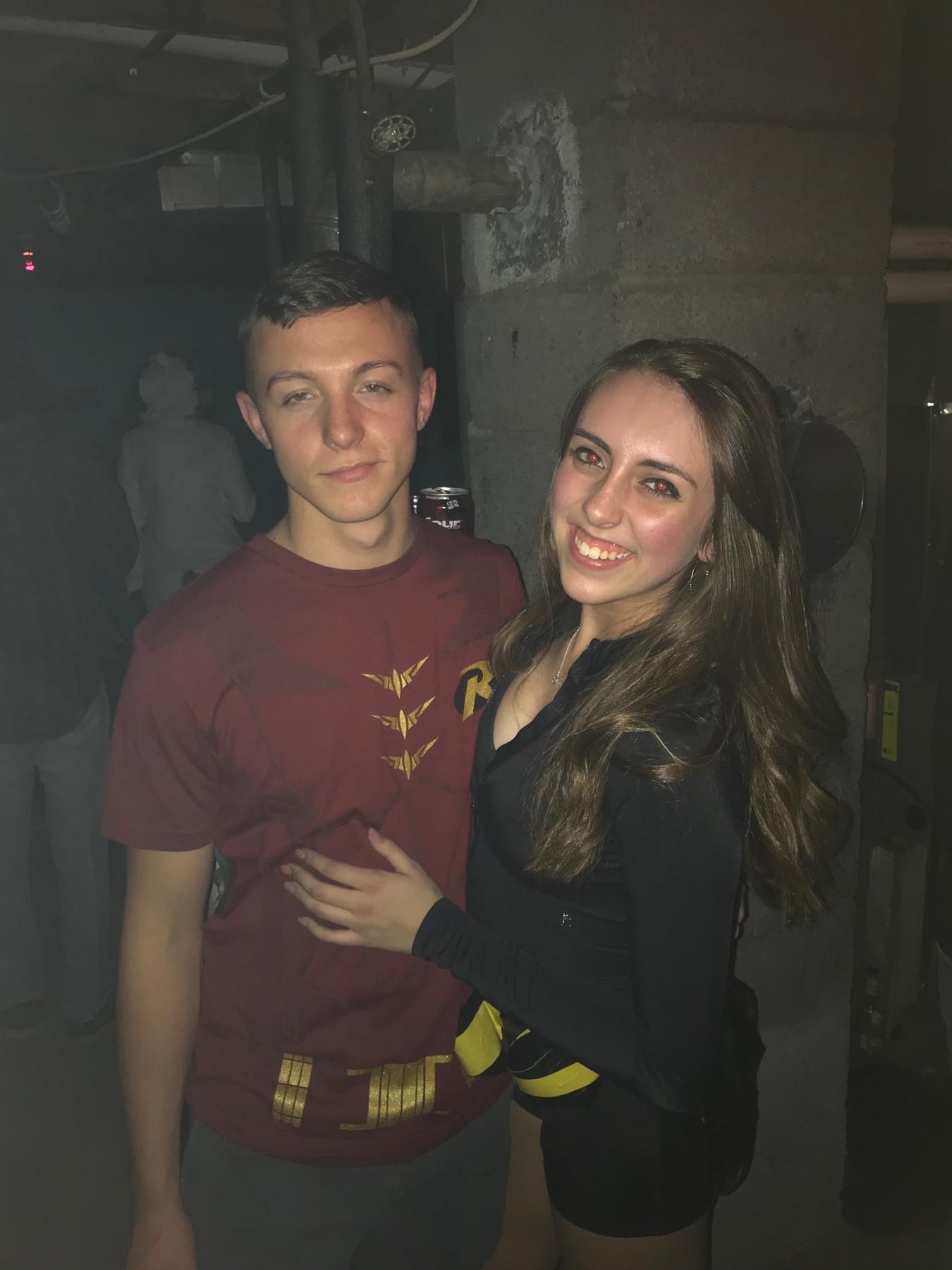 Our first photo together!
