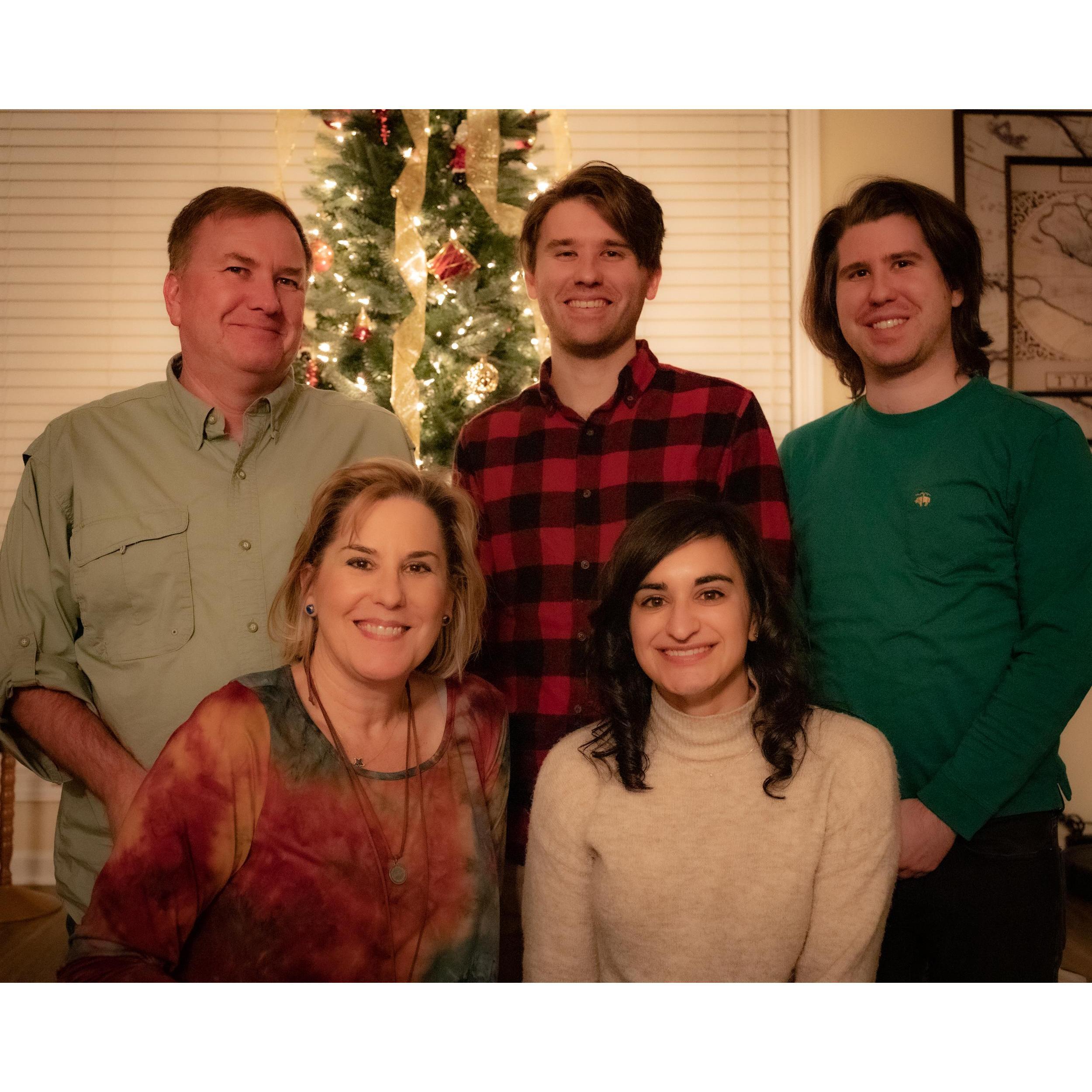 Christmas 2020 with the Stewart family