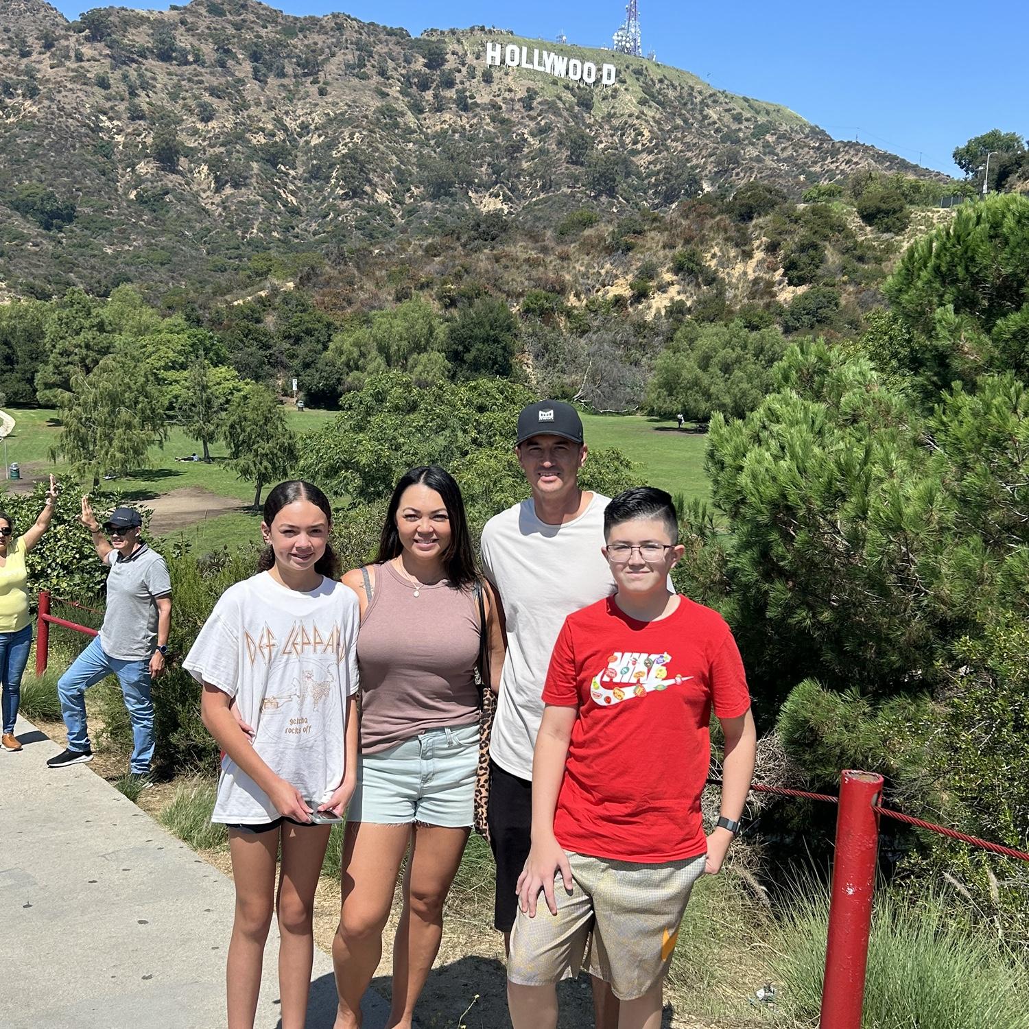 Our family in Hollywood 2023