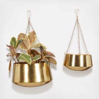 2-Piece Hanging Wall Planter Set