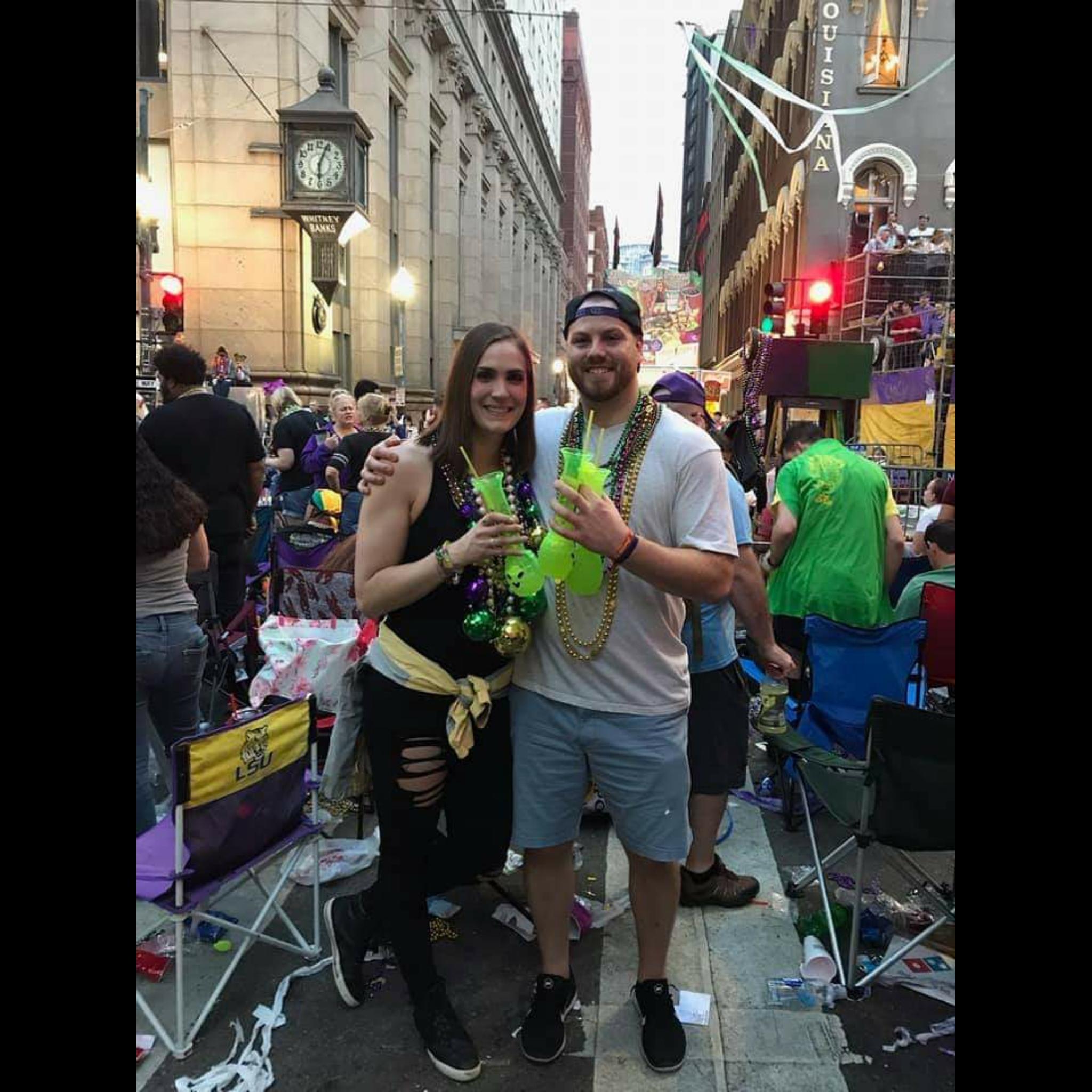 Mardi Gras in New Orleans!
