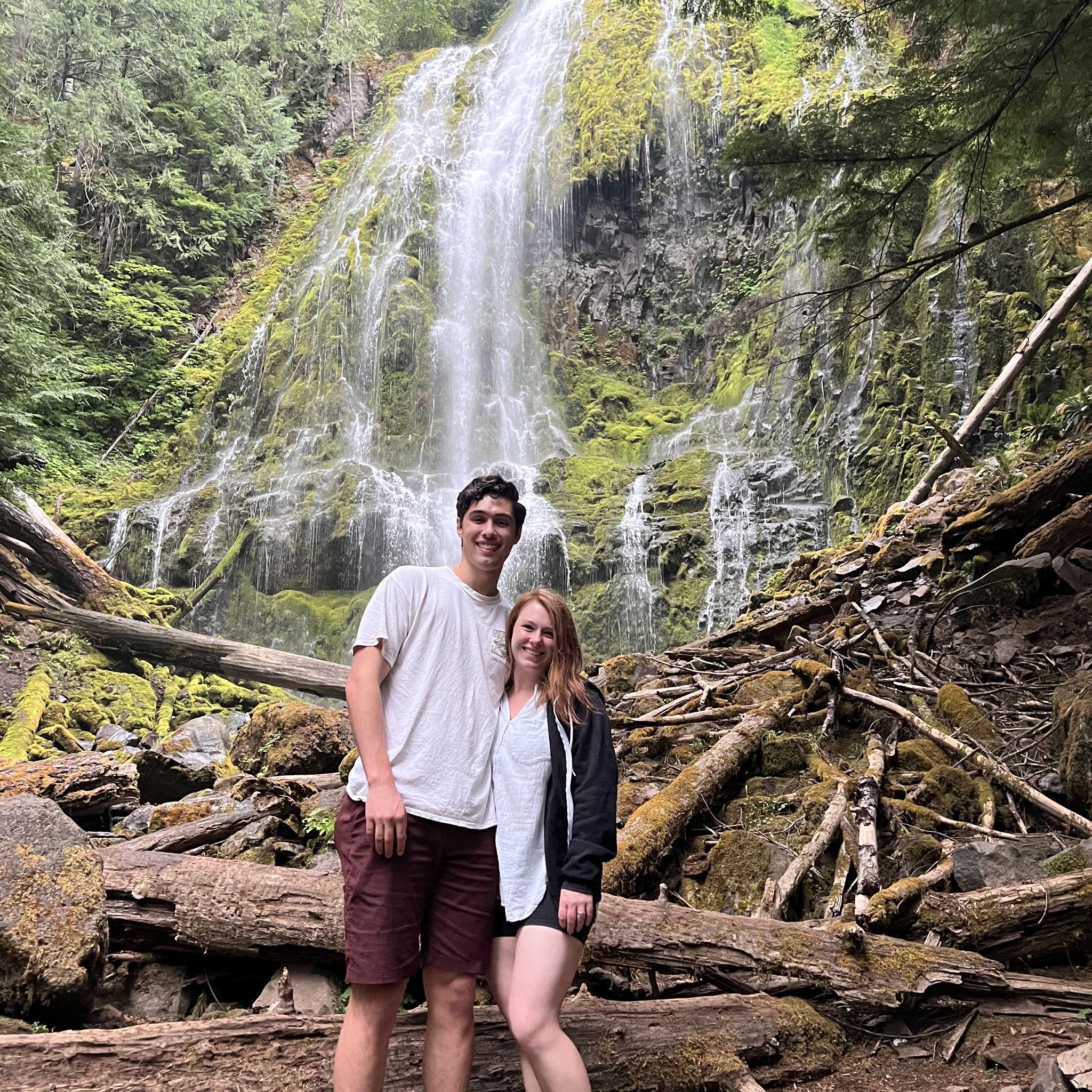 She had no idea what was going to happen next.....I proposed!