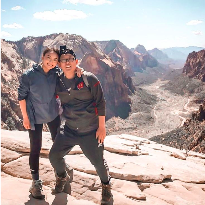 Beautiful views after a 5 hour hike at Zion National Park. Too bad no one told me my camera was not centered on my head so I got 5 hours of footage of mostly rocks! Thanks a lot, Aylee!