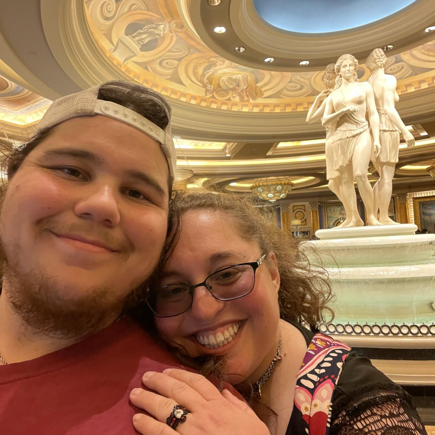 Our first trip to Vegas together