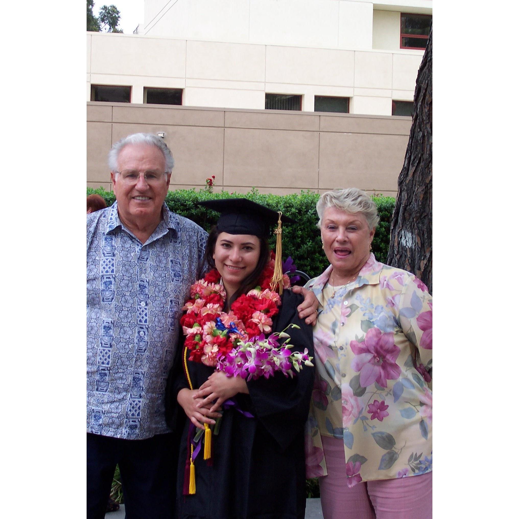 Bruce and PKay Green were always there for Aisa's life milestones. They were a consistent presence growing up. They are very missed.