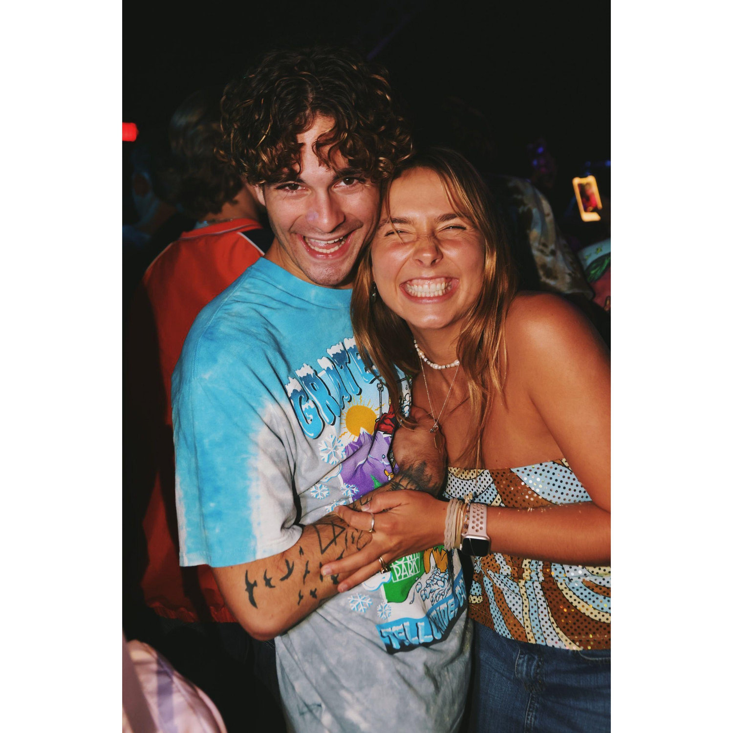 This was our first Chi Omega date party called "Psychedelic"! It was the first time I realized Caed could dance and we danced & danced & haven't stopped since!