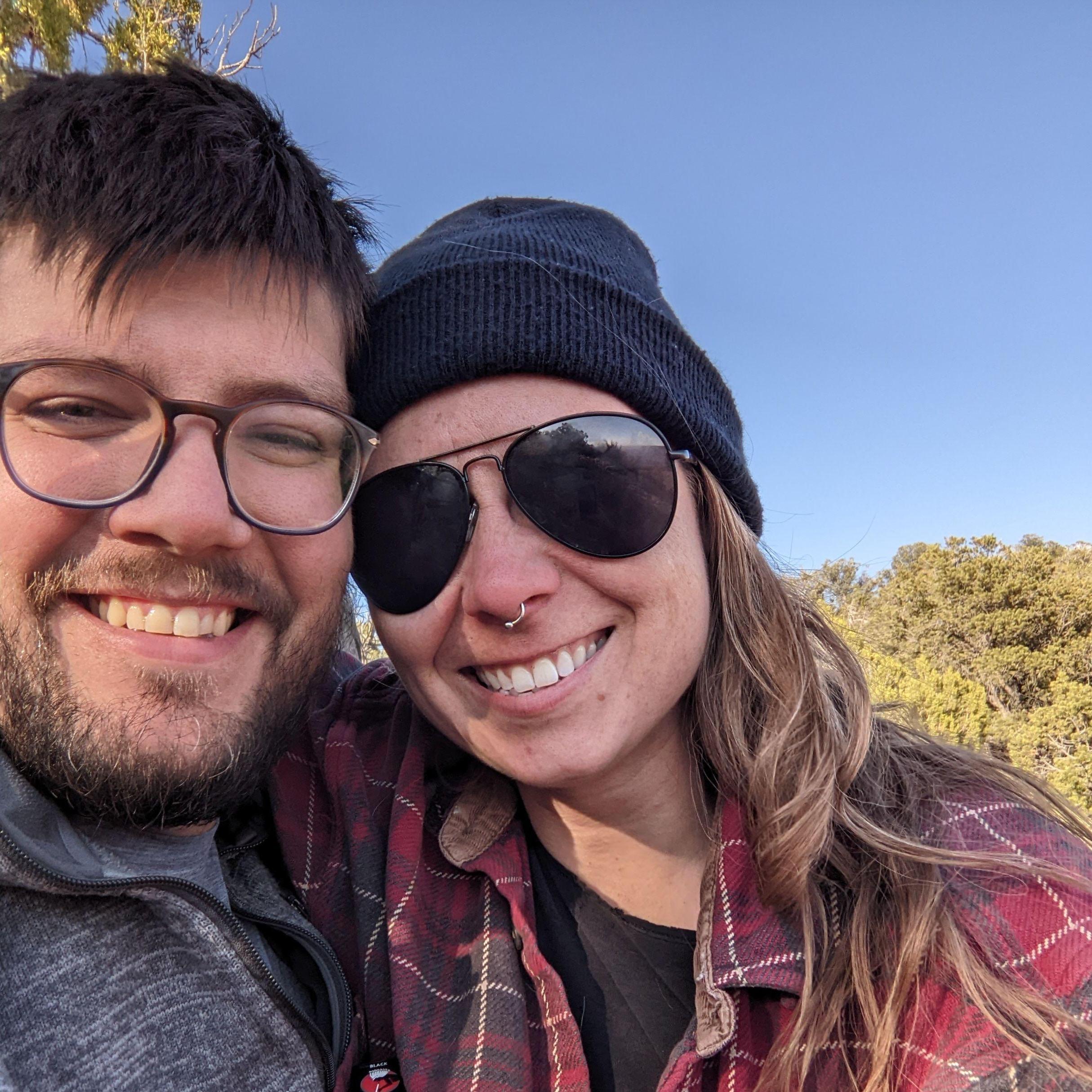 Moments after we got engaged, we may or may not have been crying