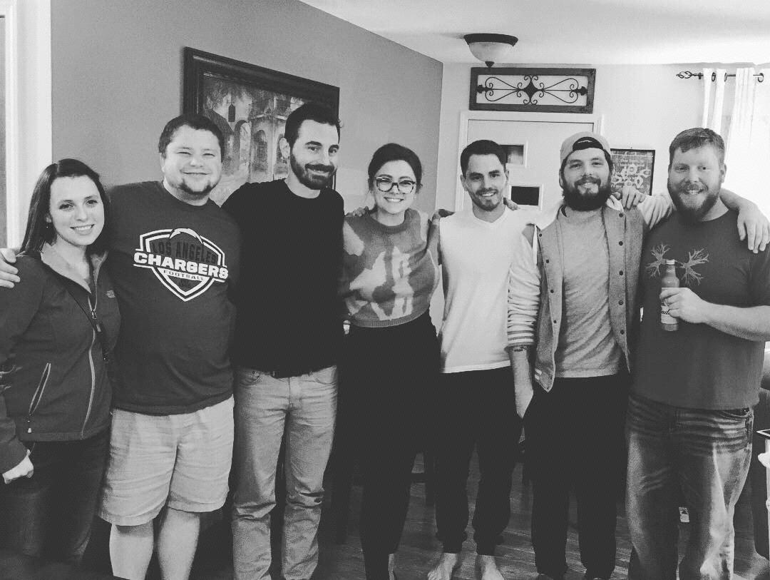 Illinois 2018 - Christmas with Amanda’s family (Abby + Anderson are cut off but still fam!)