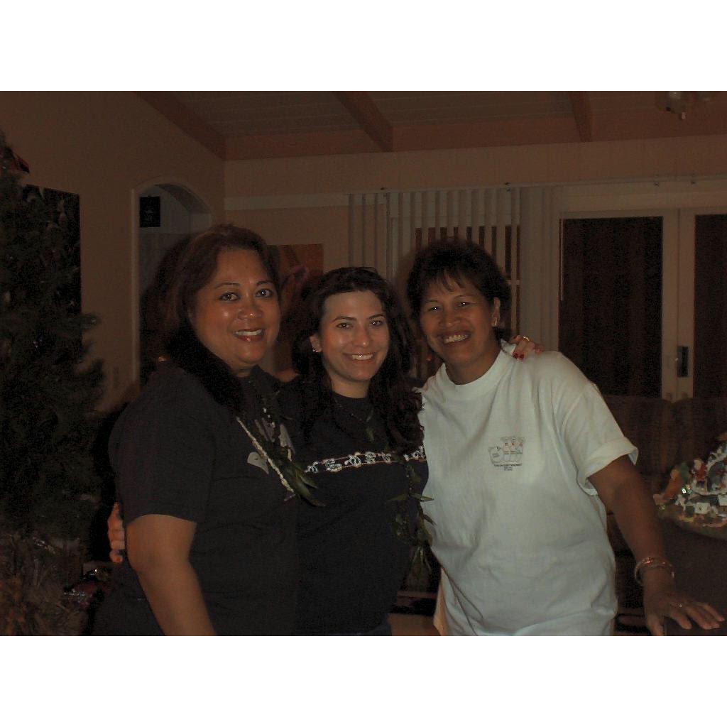 Celebrating happy times in Hawaii with Aunty Pat, Sheila and Aisa. Her laugh was contagious and she lit up a room with her smile. Her lauhala bracelets are loved to this day. We miss you Aunty.