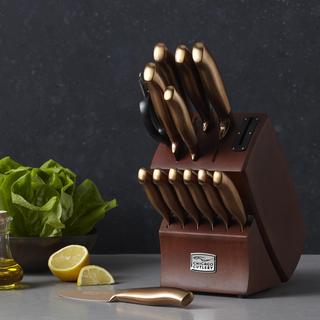 Insignia Steel 14-Piece Knife Block Set