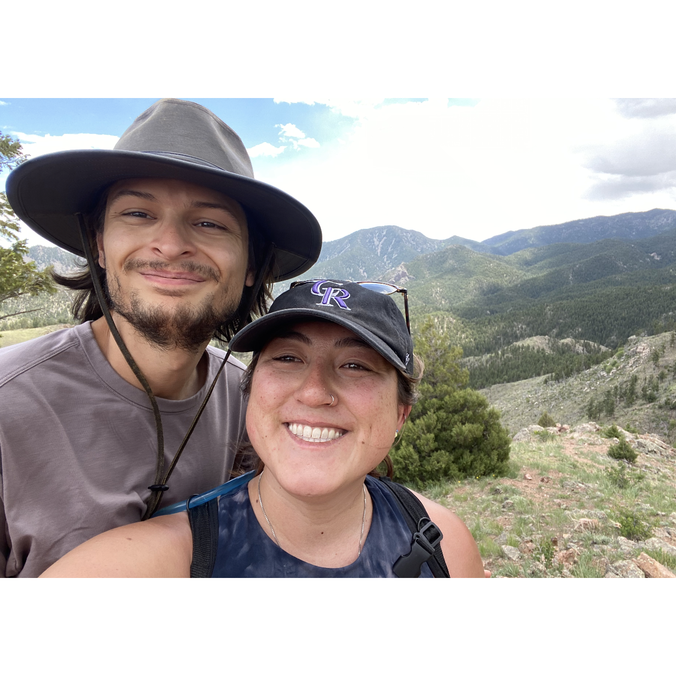 We love hiking and going on adventures.
