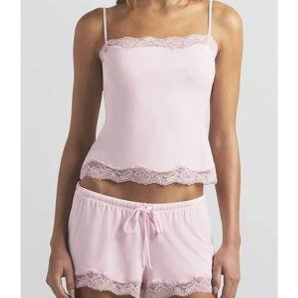 Lace Trim Pajamas