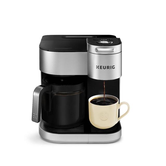 Keurig K-Duo Special Edition Single Serve K-Cup Pod & Carafe Coffee Maker - Silver