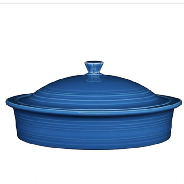 Small 10 Inch Round Covered Casserole 1.4 Quart