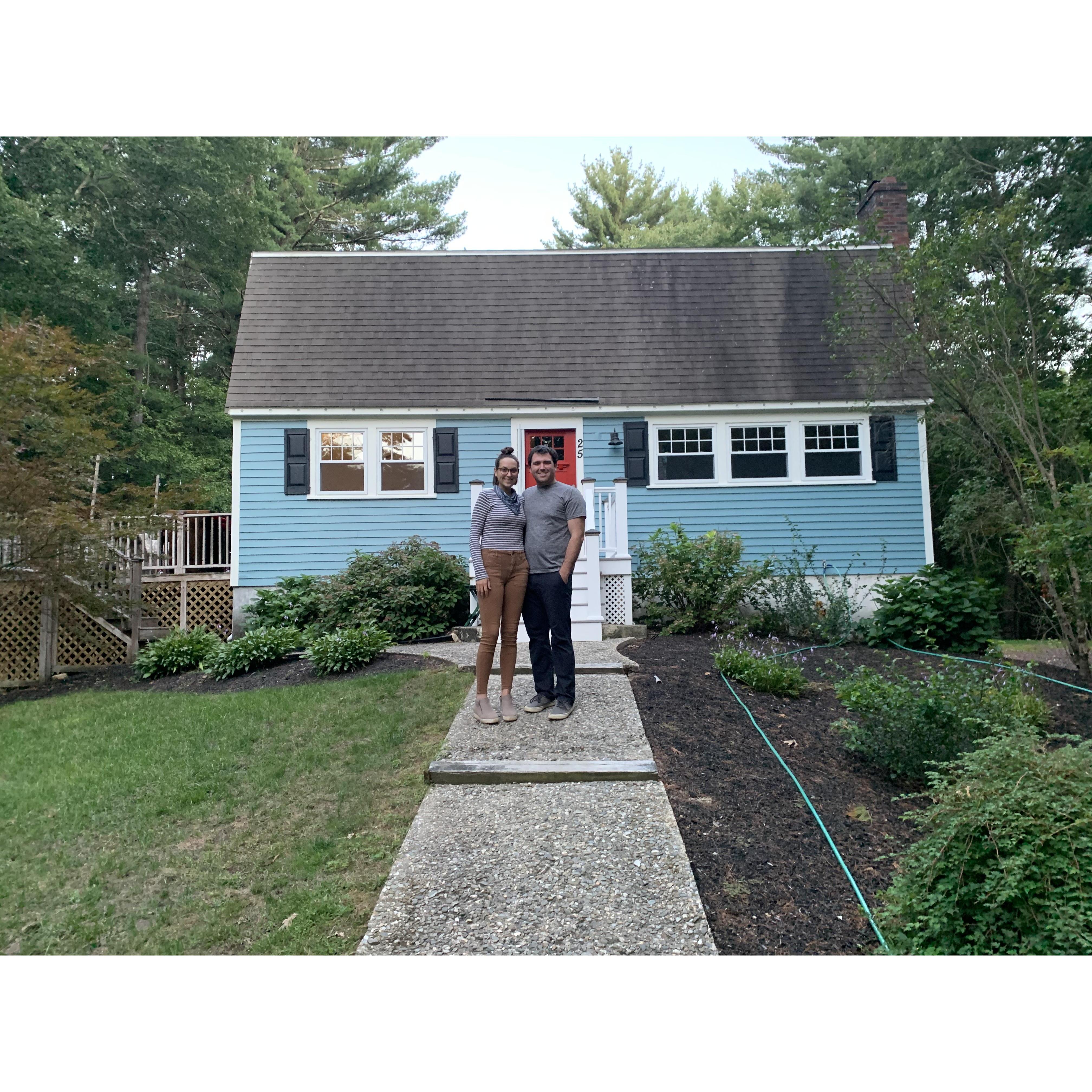 Our first house!