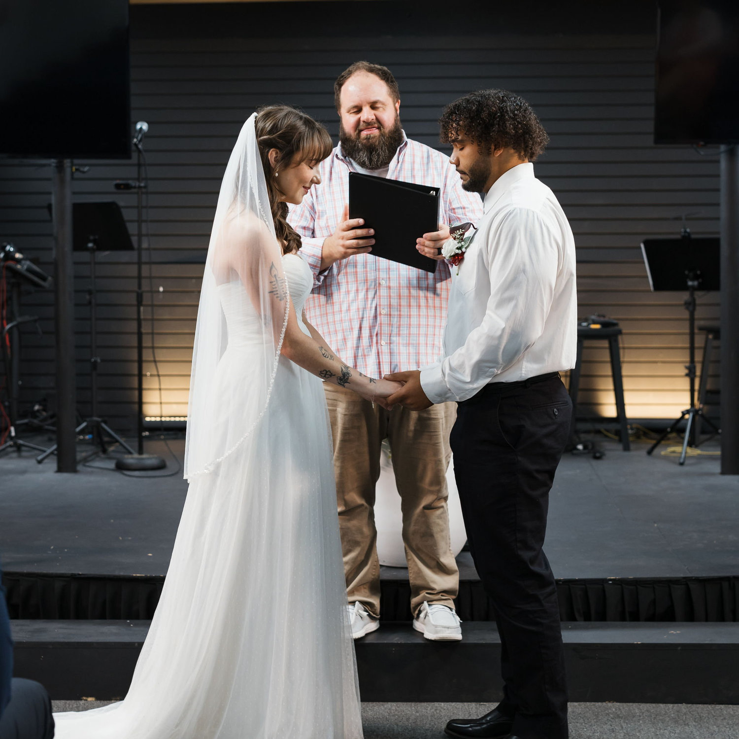 Jace and Lauren had a sacred private vow ceremony before God in their church on 4.19.26.