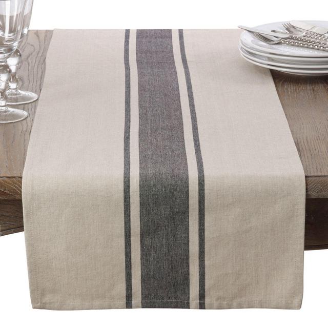 Saro Lifestyle Aulaire 72-Inch Table Runner in Natural