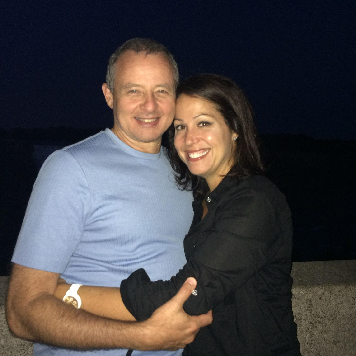 First trip to Canada together. This was taken at Niagra Falls after a 9+ hour drive.