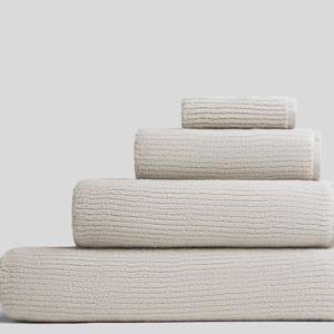 Soft Rib Towels (Bone) - Bath Towel in Bone
