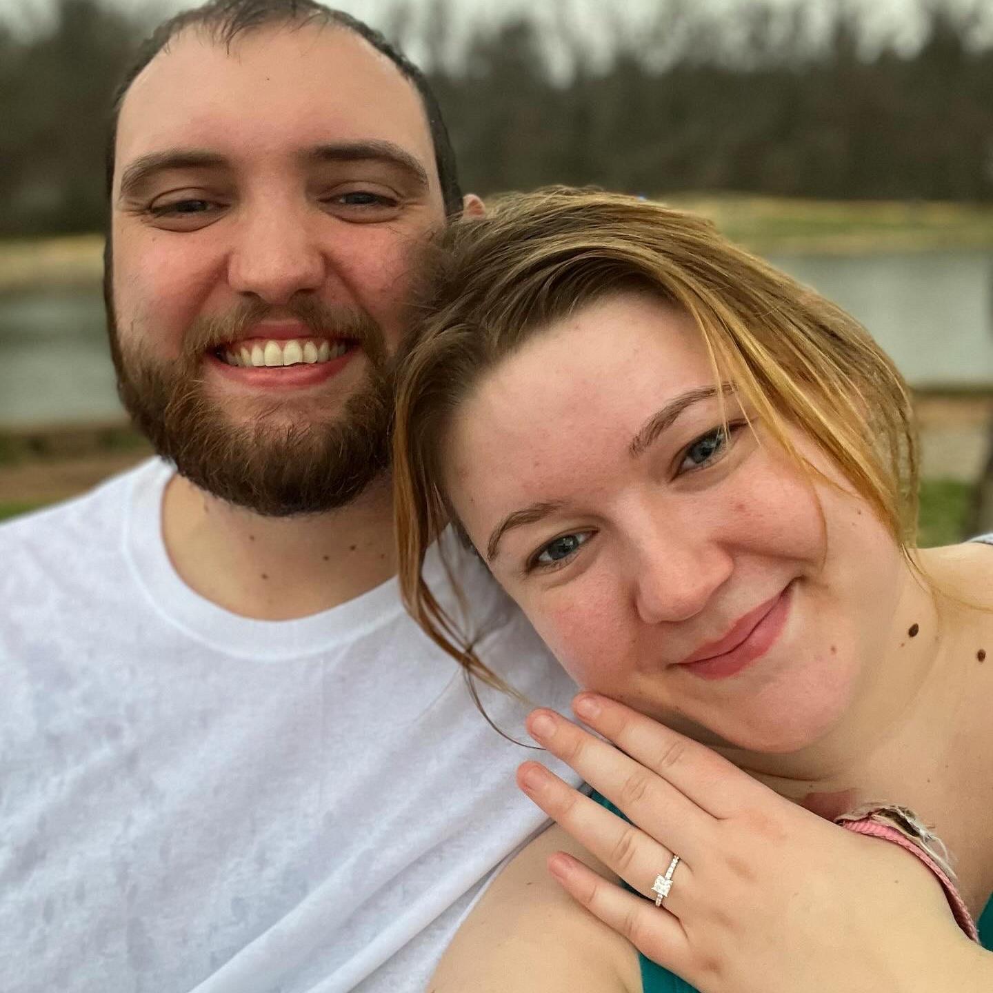 We got engaged on 3/31/2025!
Matt proposed in the rain after a beautiful walk at Gifford Pinchot State Park.