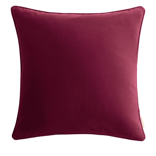 Berry Oversized Velvet Throw Pillow