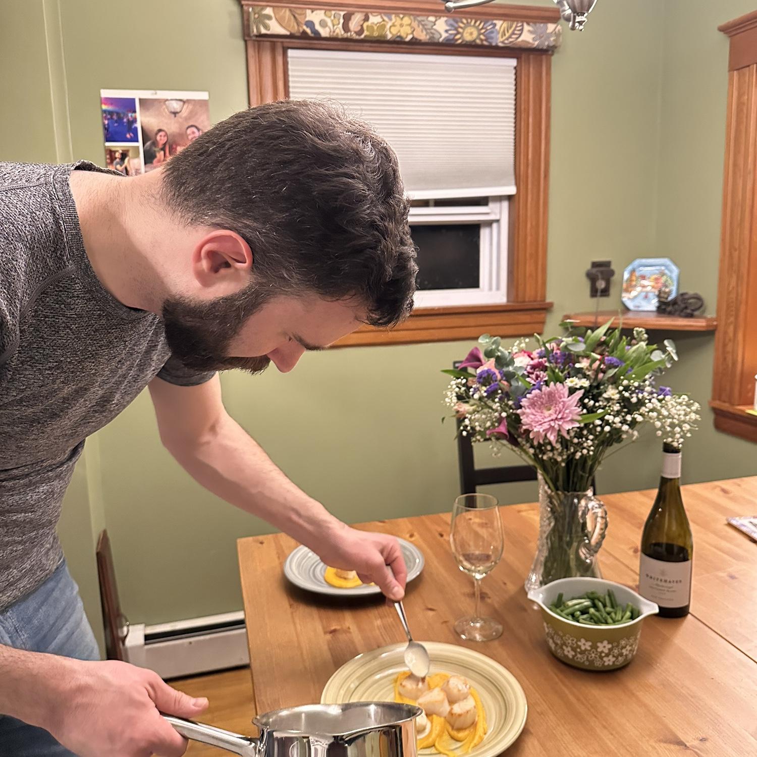 Valentine’s Day dinner