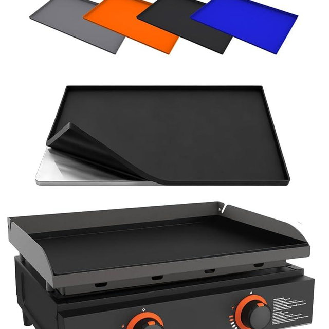 KITCHEN PERFECTION 22" Premium Silicone Griddle Cover Mat For Blackstone Griddle 22 Inch - Hermetic Protection From Rust & Debris All Year, Fits All Blackstone 22 Inch Models - Food Grade Silicone