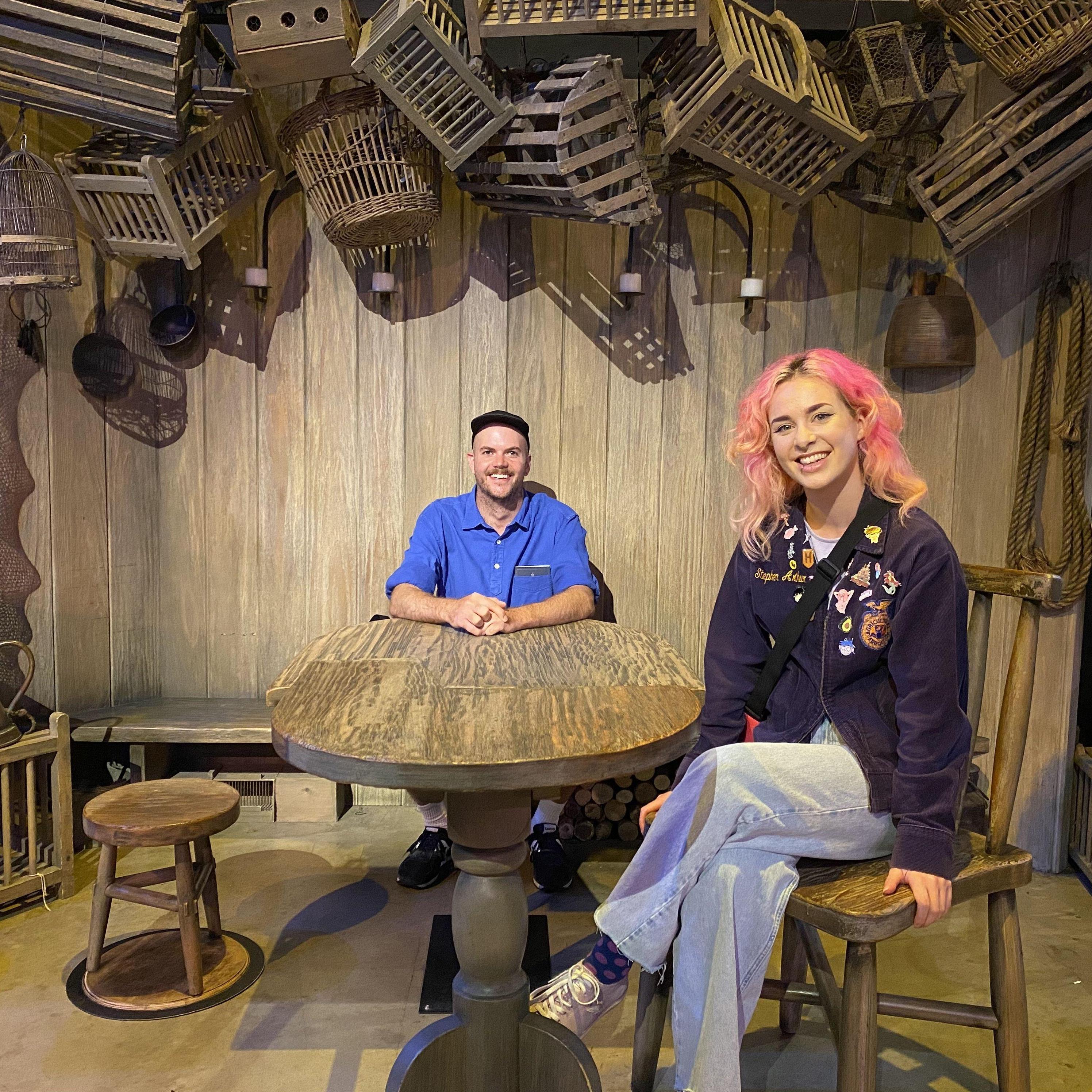 Hagrid's Hut at Warner Brothers Studio Tour