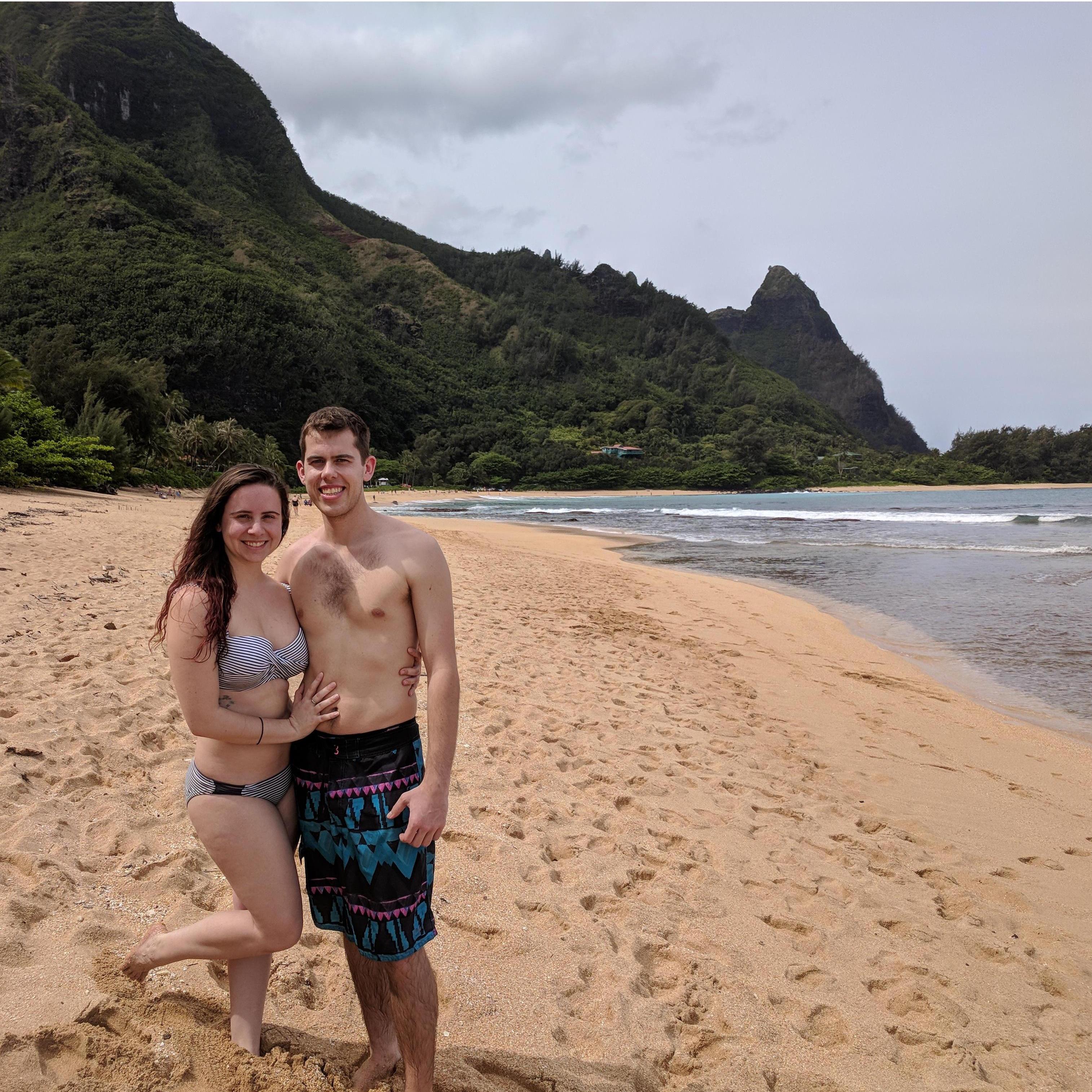 Him introducing me to Hawaii for the first time 2018