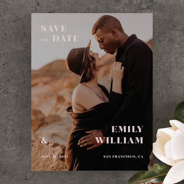 Zola Save The Dates - Hernando Portrait