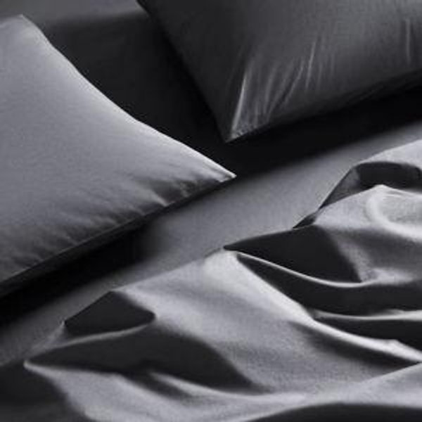 Classic Percale Duvet Cover - Slate