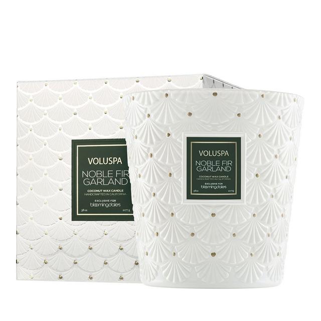 Voluspa Noble Fir Garland Candle 38 oz. - Exclusive