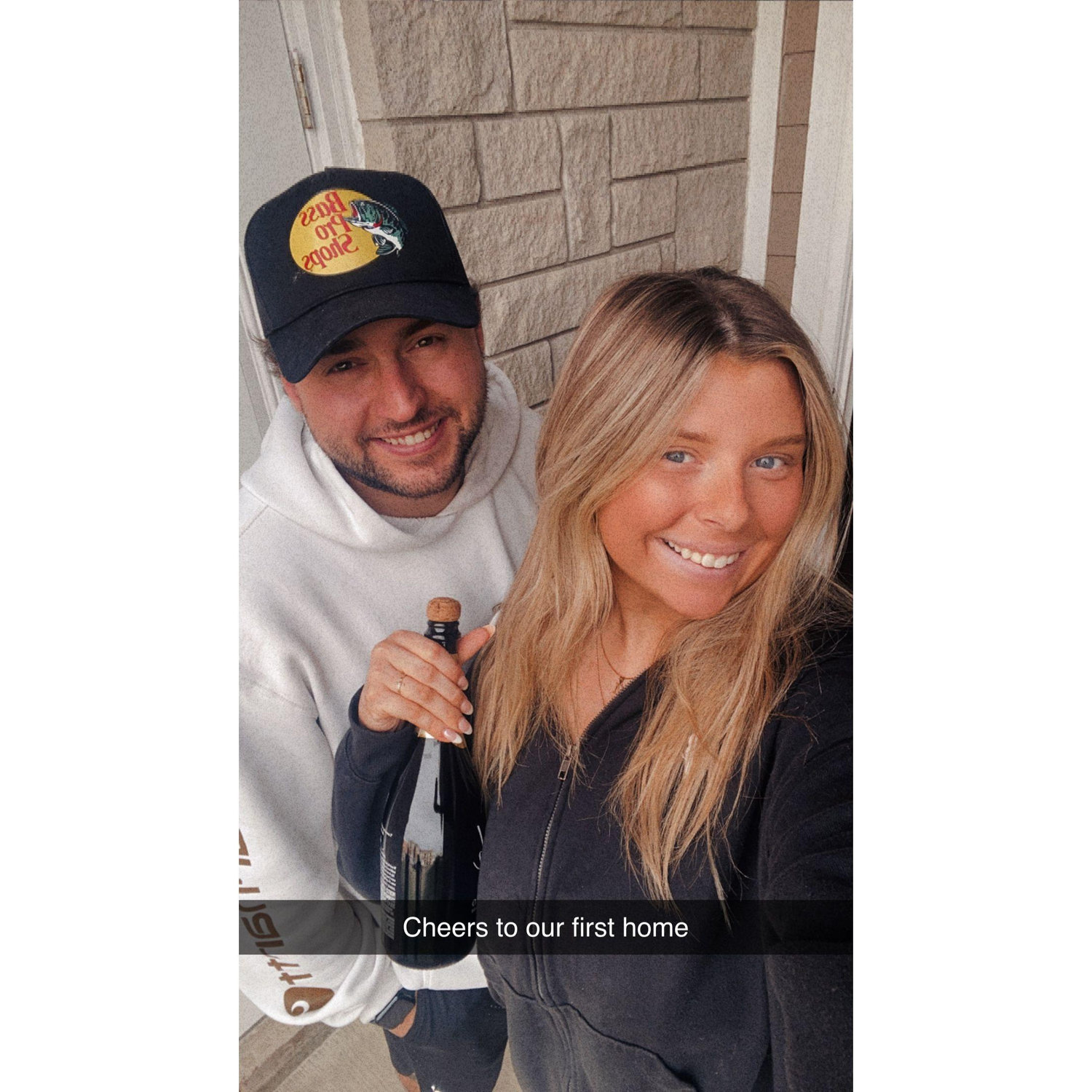 Five months after we started dating, we knew we were meant to be together, and we got our first apartment together.