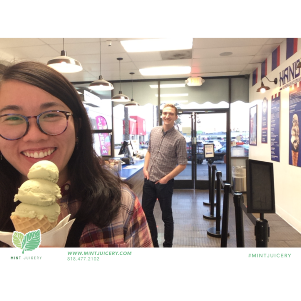 February 2023: our favorite ice cream place- Handel's! (It is literally never too cold for ice cream thank you very much)