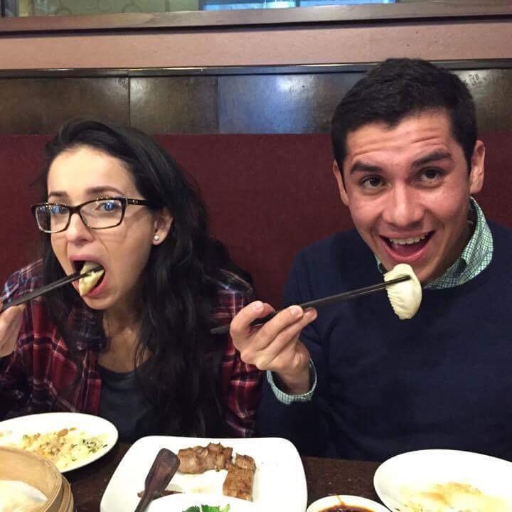 In a double date in our first time together in Seattle
