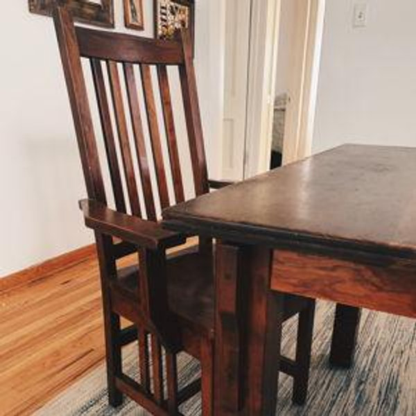 Refinishing the Kitchen Table