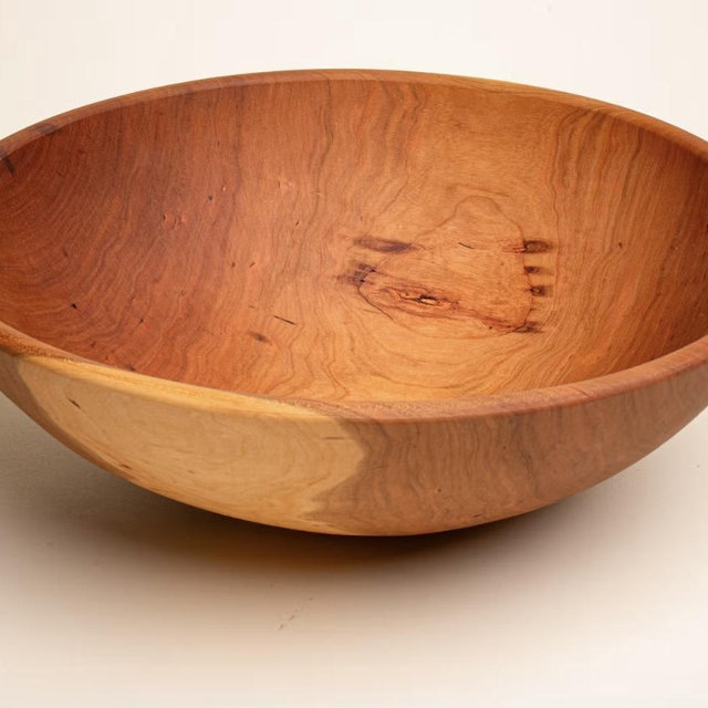 East Fork Turned Wood Bowl - Cherry 15”
