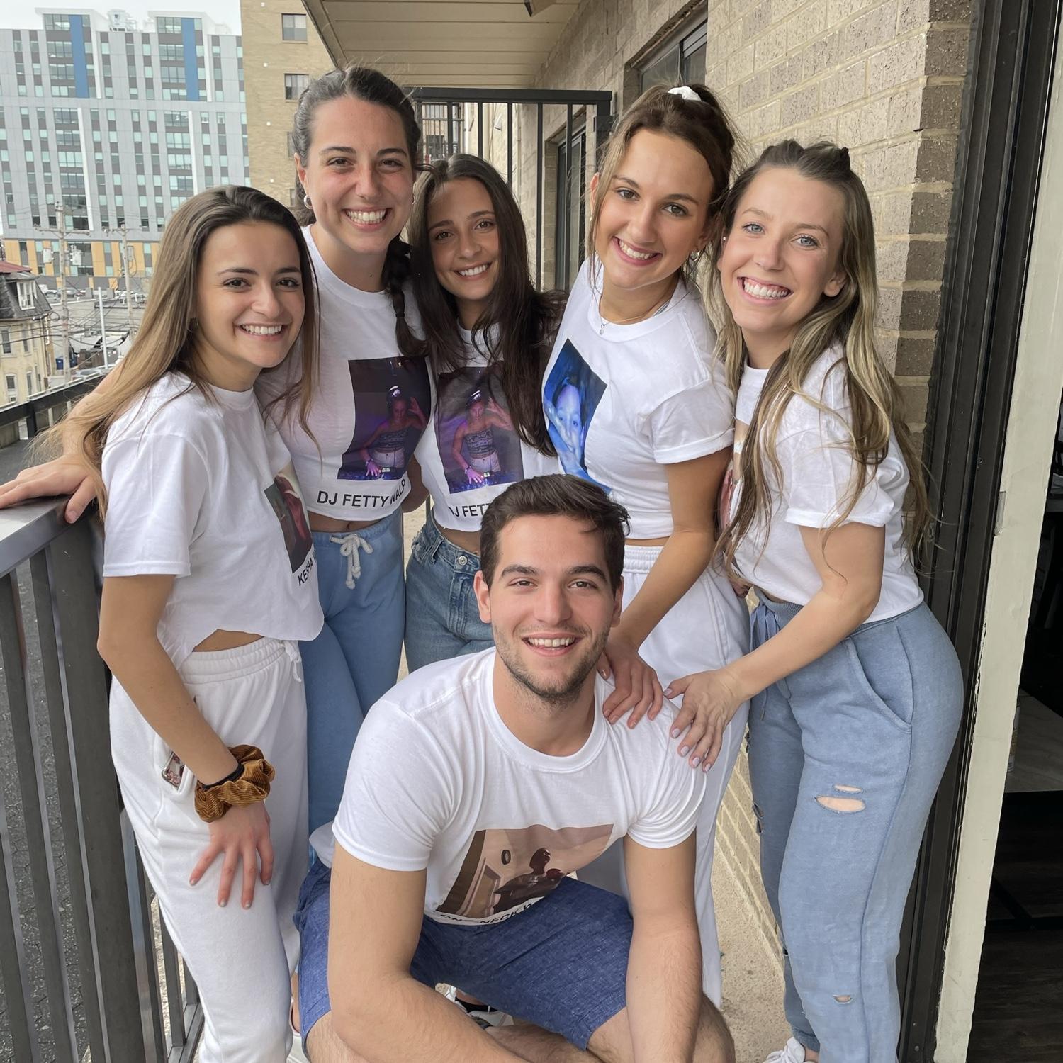 Kolby with my college roommates in 2021!!