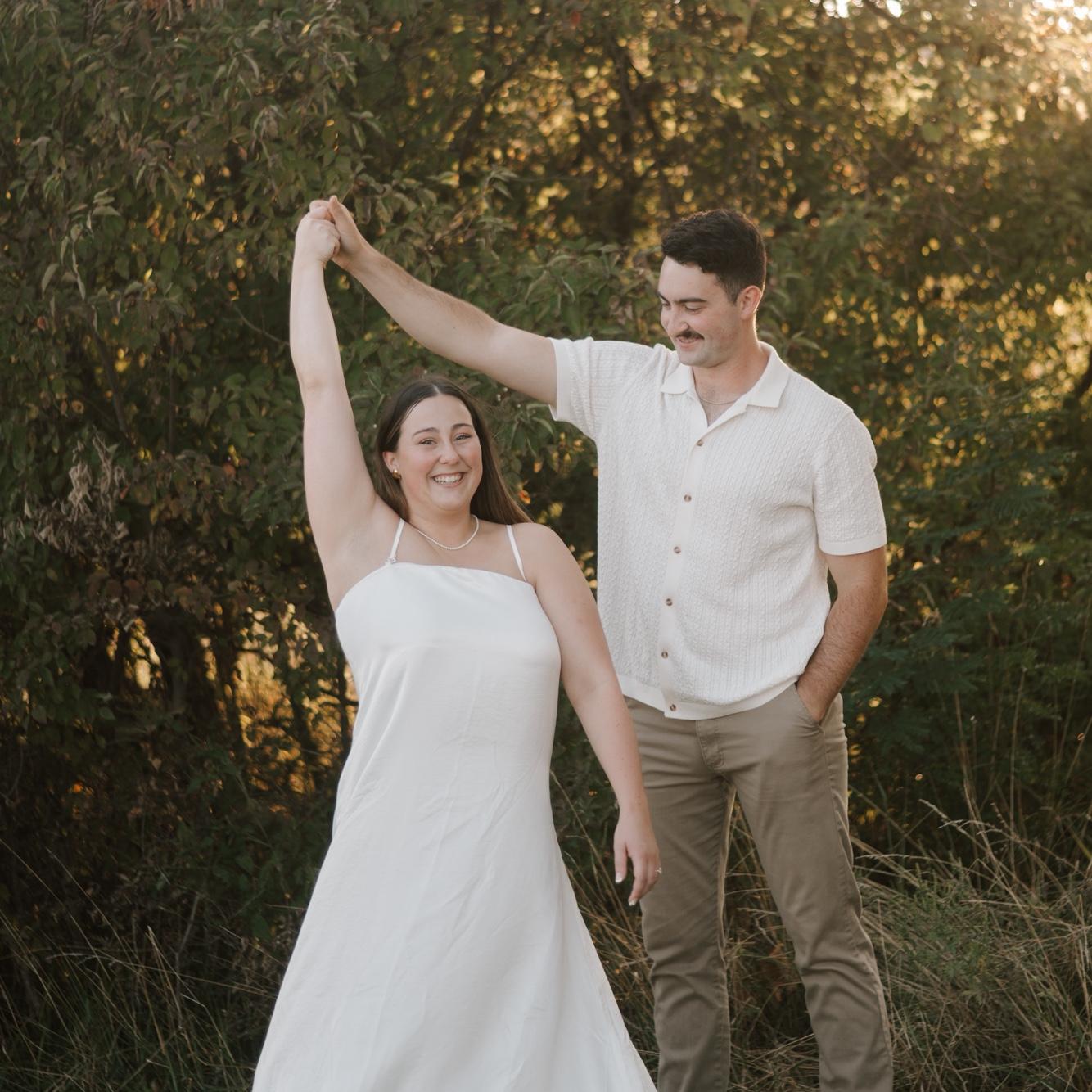 More from our Maumee Bay Engagement photoshoot.