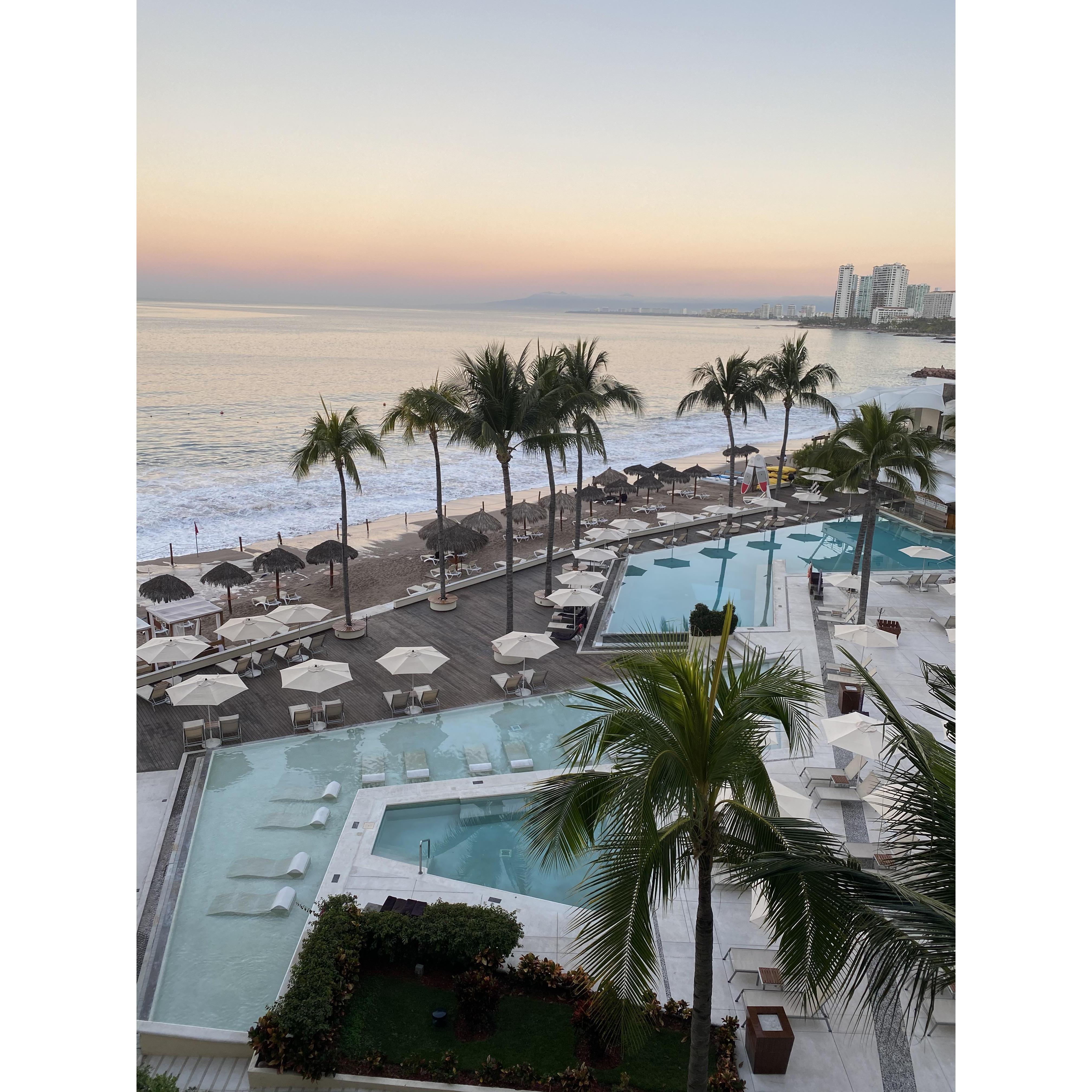 View from our room
