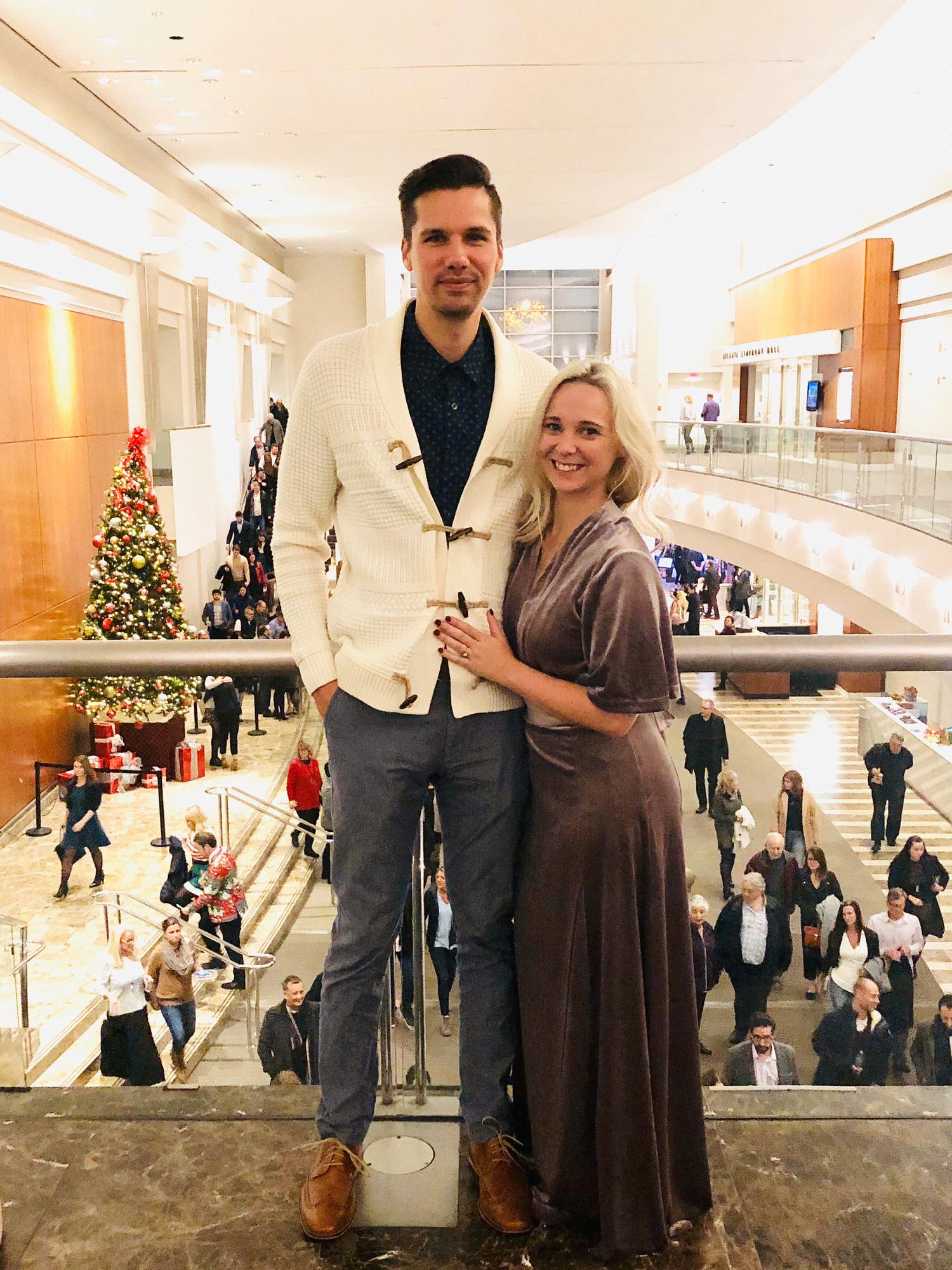 Atlanta Symphony at Christmas for Love Actually.