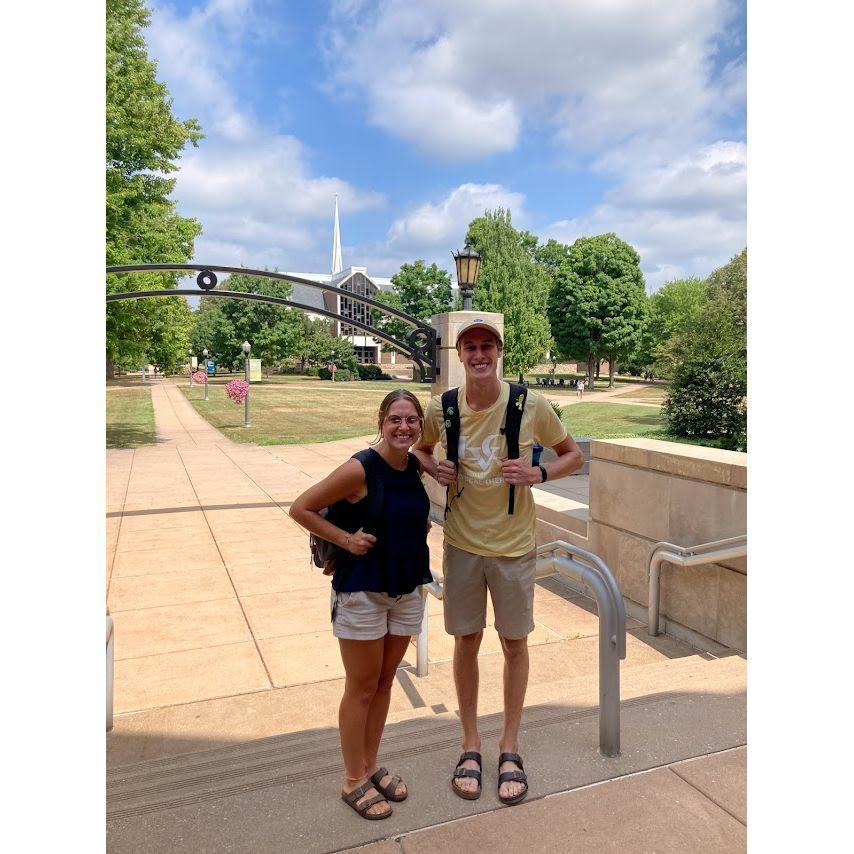 As much as we do fun things together, a lot of our time is spent at school studying and doing work