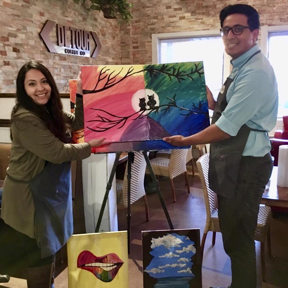 Paint nite date!