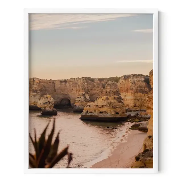 Haus and Hues Metal Picture Frame, White, 18x24