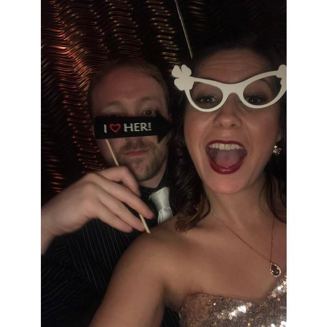 Setting the bar for wedding fun.