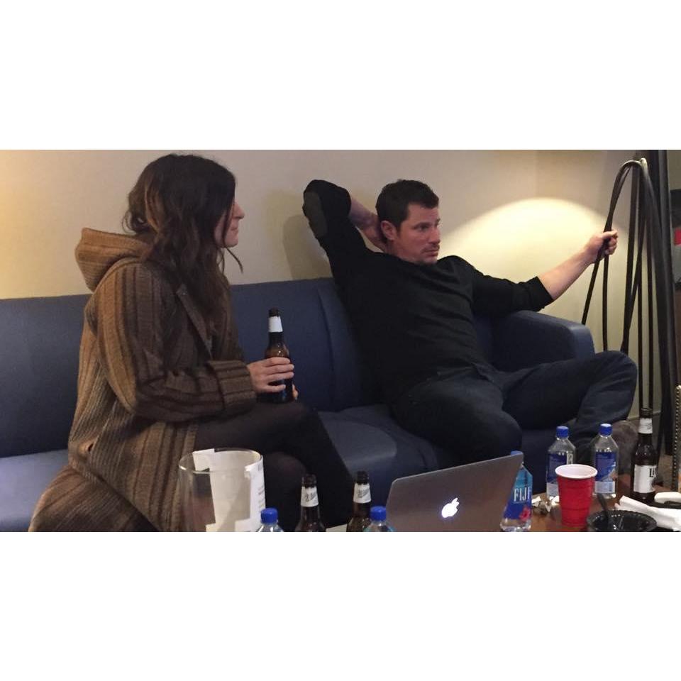 Maria and Nick Lachey